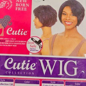 Cutie NEW BORN FREE SYNTHETIC CUTIE WIG WAVY BANG BOB - CTT130 New Old Stock  Co